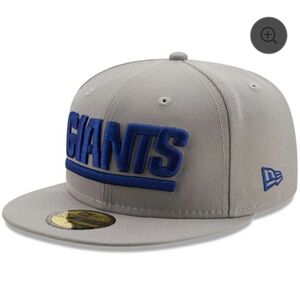 Men's New Era Gray New York Giants Super Bowl XXV Patch Royal Undervisor 59FIFY